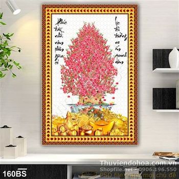 Chậu bonsai hoa đào vàng bạc xuân 2020