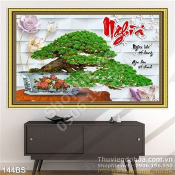 File Chậu bonsai cây thông chữ nghĩa