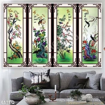 Tranh Tứ Quý nghệ thuật xuân hạ thu đông