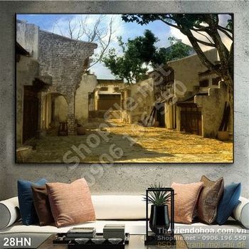 File tranh hà nội xưa