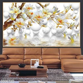 Tranh 3D hoa sứ