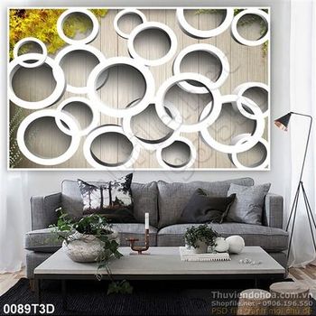 Tranh 3D trang trí treo tường