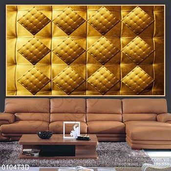 Tranh 3D hoa văn trang trí treo tường