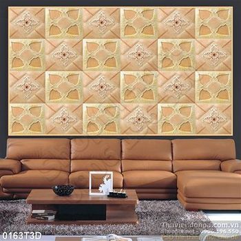 Tranh 3D hoa văn trang trí gạch