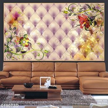 Tranh 3D treo tường cổ điển trang  trí