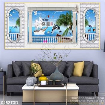 Tranh 3D treo tường trang trí
