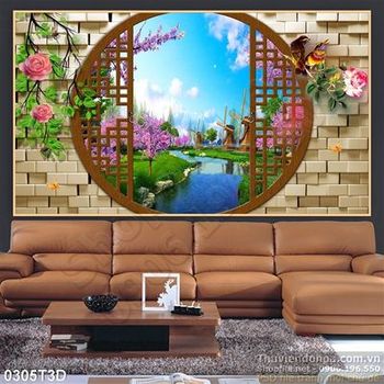 Tranh 3D trang trí treo tường