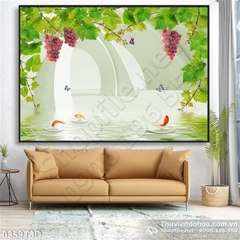 Tranh 3D hiện đại trang trí