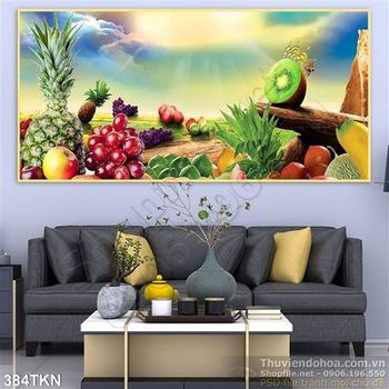 Tranh trái cây in bếp đẹp nhất psd