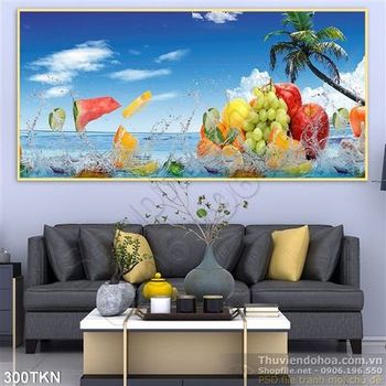 Tranh đại dương và trái cây đẹp nhất