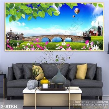 Tranh cầu nghệ thuật trang trí bếp đẹp