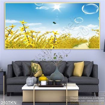 Tranh cỏ và bầu trời đẹp nhất