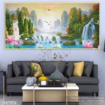 Tranh sơn dầu phong cảnh hữu tình