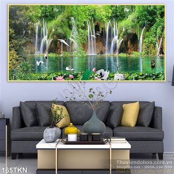 Tranh thác trong rừng đẹp nhất