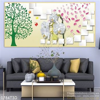 Tranh 3D trang trí treo tường