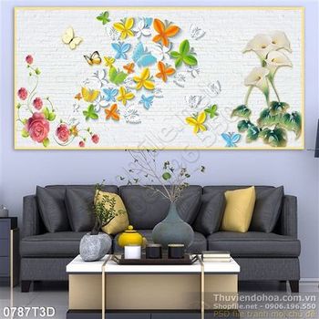 Tranh 3D trang trí nội thất