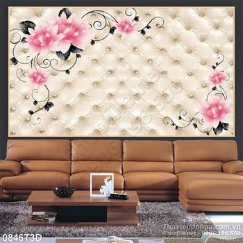 Tranh 3D cổ điển trang trí nội thất