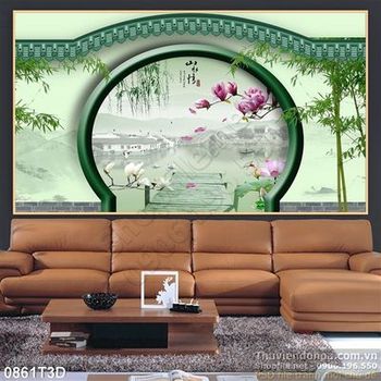 Tranh 3D treo tường nội thất