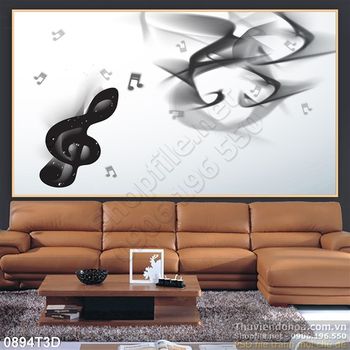Tranh 3D trang trí hiện đại