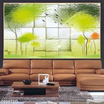 Tranh 3D trang trí phòng ngủ cho bé