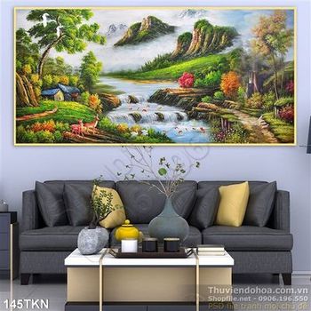 Tranh sơn dầu phong cảnh đẹp