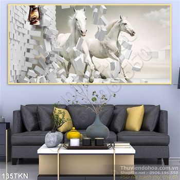 Tranh ngựa nghệ thuật đẹp