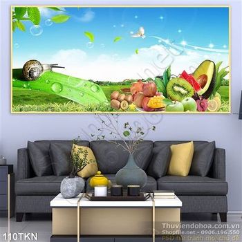 Tranh trái cây trang trí phòng bếp đẹp