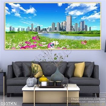 Tranh thành phố và đồng cỏ