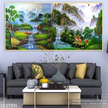 Tranh sơn dầu phong cảnh hữu tình đẹp nhất