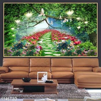 Tranh 3D phong cảnh thiên nhiên