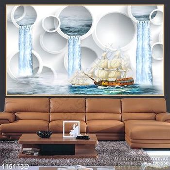 Tranh 3D đại dương treo tường
