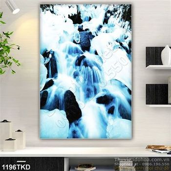 Tranh thác nước nghệ thuật