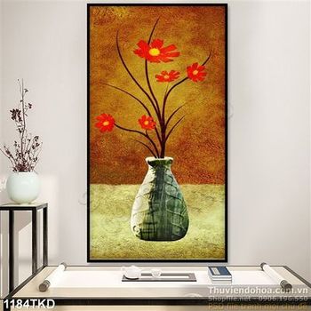 Tranh sơn dầu hoa nghệ thuật