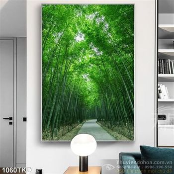 Tranh con đường tre