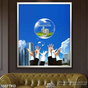 Tranh thành phố hiện đại