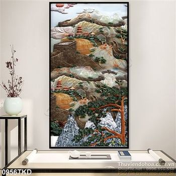 Tranh gỉa ngọc phong cảnh nghệ thuật