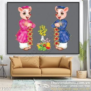 Vector con chuột 2020 chúc tết