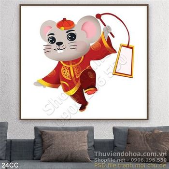 Vector xuân Canh Tý du xuân đẹp