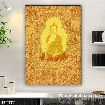 Tranh trúc chỉ Đức Phật