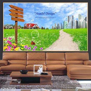 Tranh 3D cảnh quan công viên