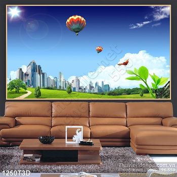 Tranh 3D khu đô thị