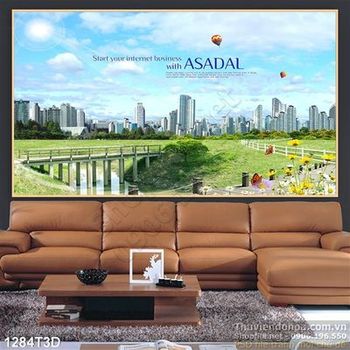 Tranh 3D khu công viên