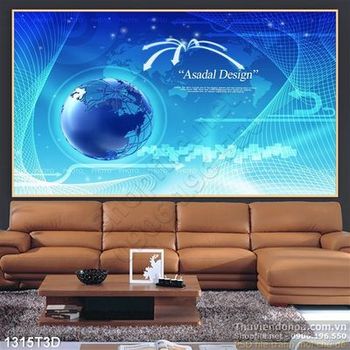 Tranh 3D công nghệ hiện đại