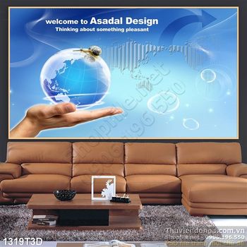 Tranh 3D công nghệ hiện đại