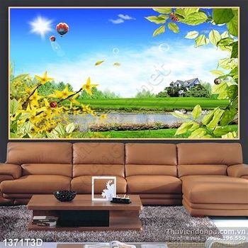 Tranh 3D phong cảnh thiên nhiên