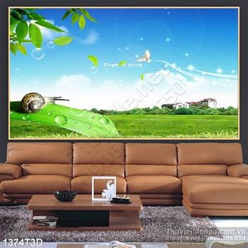 Tranh 3D phong cảnh thiên nhiên