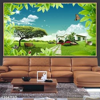 Tranh 3D phong cảnh thiên nhiên