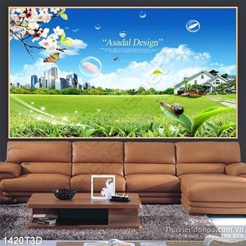 Tranh 3D trang trí treo tường