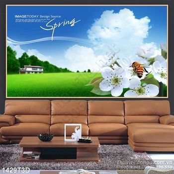 Tranh 3D nông trại