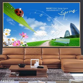 Tranh 3D khu chung cư